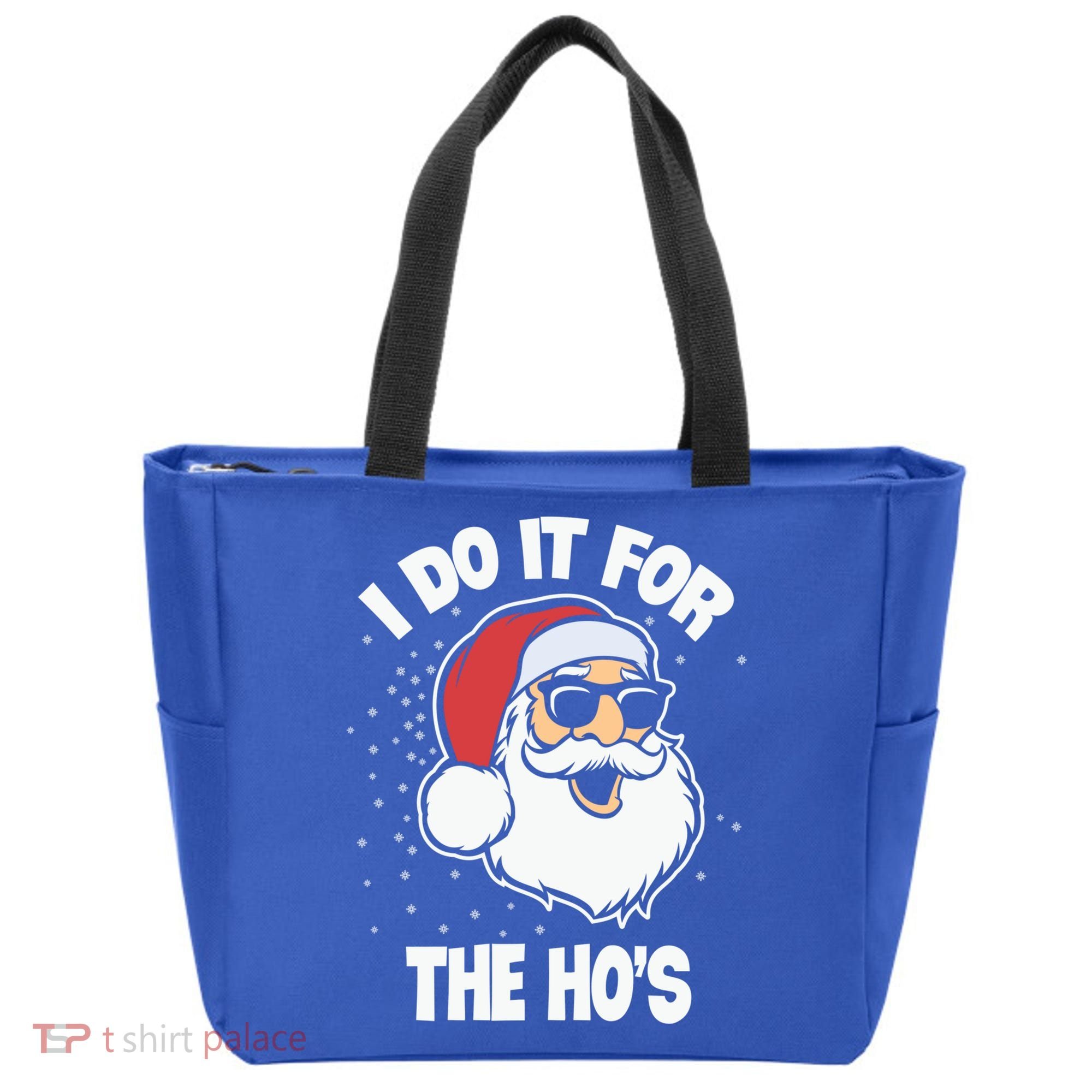 Funny Santa I Do It For The Hos Meaningful Gift Tote Bag