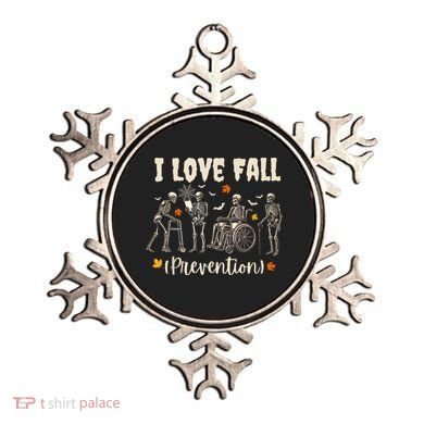 Funny Skeleton I Love Fall Prevention Fall Physical Therapy Ornament