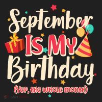 Funny September Is My Birthday Yep The Whole Month Beanie thumb 2