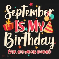 Funny September Is My Birthday Yep The Whole Month Women's Hoodie thumb 2