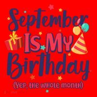 Funny September Is My Birthday Yep The Whole Month Santa Hat thumb 1