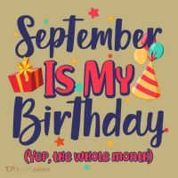 Funny September Is My Birthday Yep The Whole Month Mousepad thumb 1