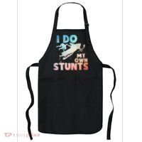 Funny Snowmobile  i do my own stunts  Art For Snow Mobile  Apron thumb 0