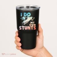 Funny Snowmobile  i do my own stunts  Art For Snow Mobile  Tumbler thumb 2