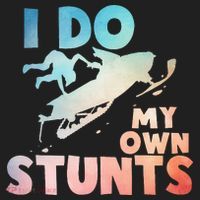 Funny Snowmobile  i do my own stunts  Art For Snow Mobile  Hat thumb 2
