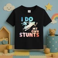 Funny Snowmobile  i do my own stunts  Art For Snow Mobile  Toddler T-Shirt thumb 3