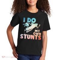 Funny Snowmobile  i do my own stunts  Art For Snow Mobile  Kids T-Shirt thumb 2