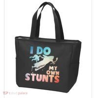 Funny Snowmobile  i do my own stunts  Art For Snow Mobile  Tote Bag thumb 3