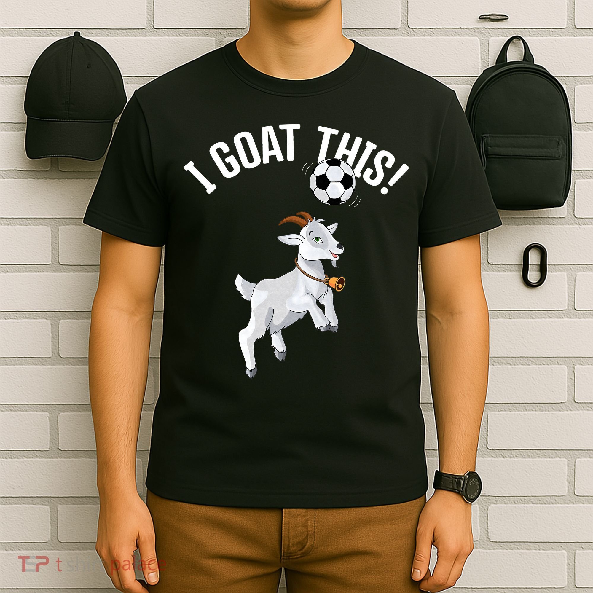 Funny Soccer I Goat this Ball for Goat Lover & Soccer Player T-Shirt