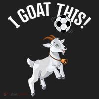 Funny Soccer I Goat this Ball for Goat Lover & Soccer Player Hat thumb 2