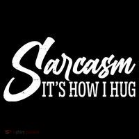 Funny Sarcasm It's How I Hug Ornament thumb 1