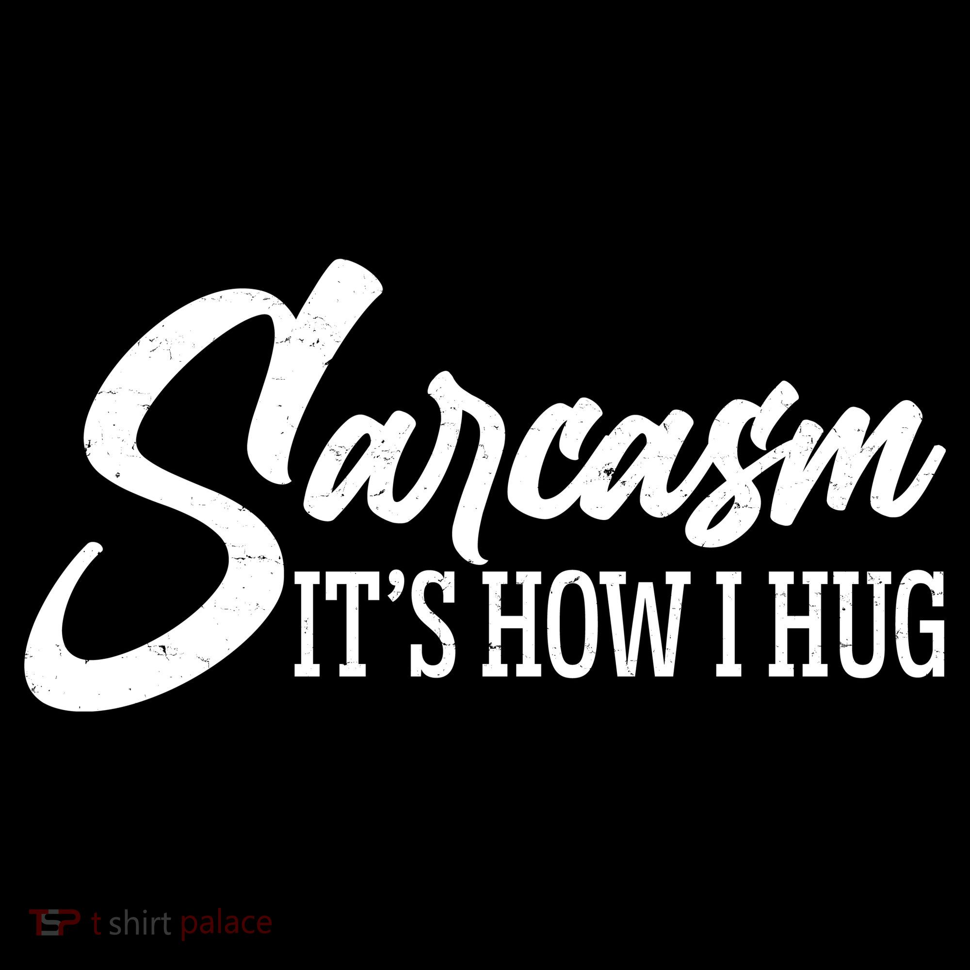 Funny Sarcasm It's How I Hug Ornament