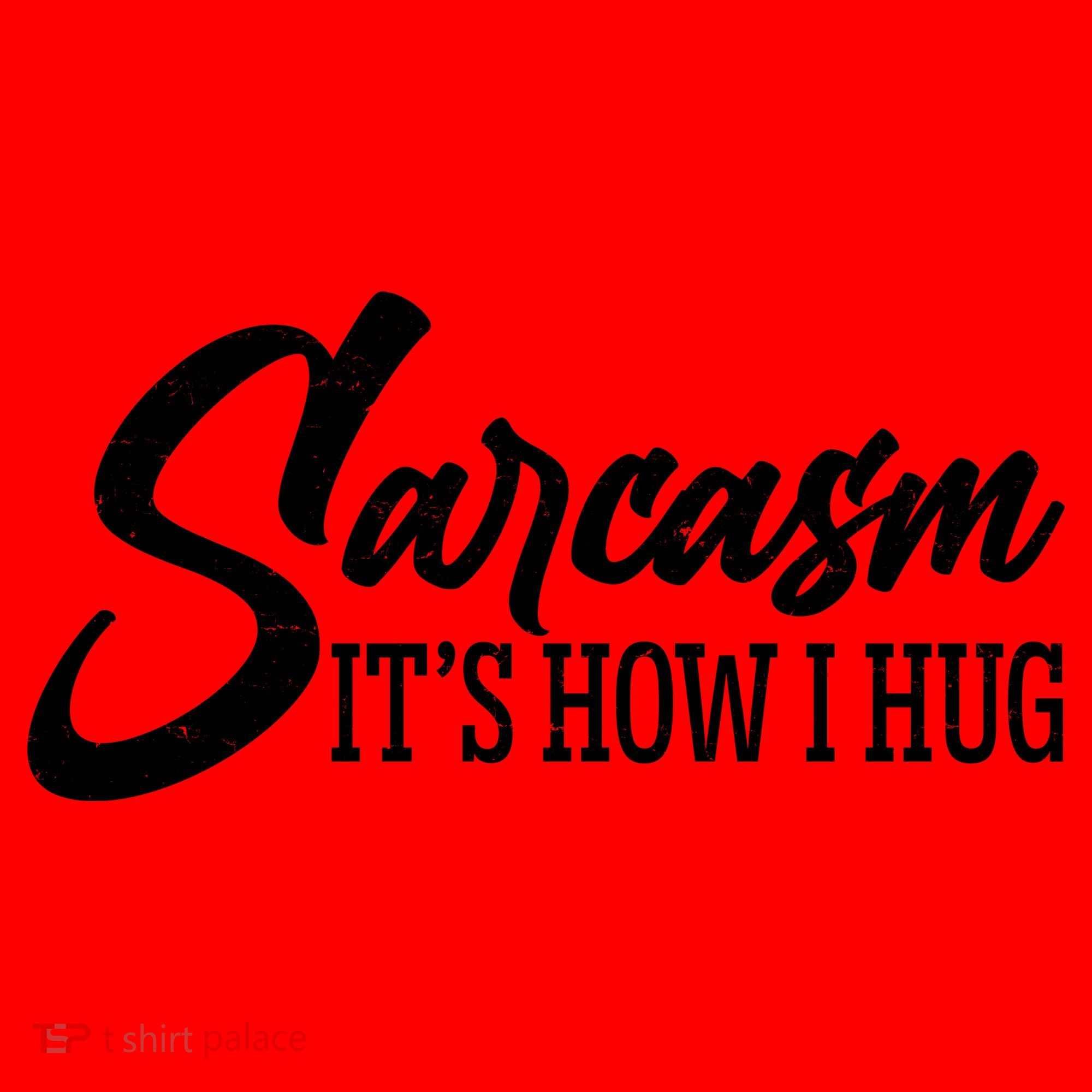Funny Sarcasm It's How I Hug Santa Hat