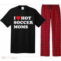 Funny Soccer I Love Hot Soccer Moms Pajama Set thumb 0