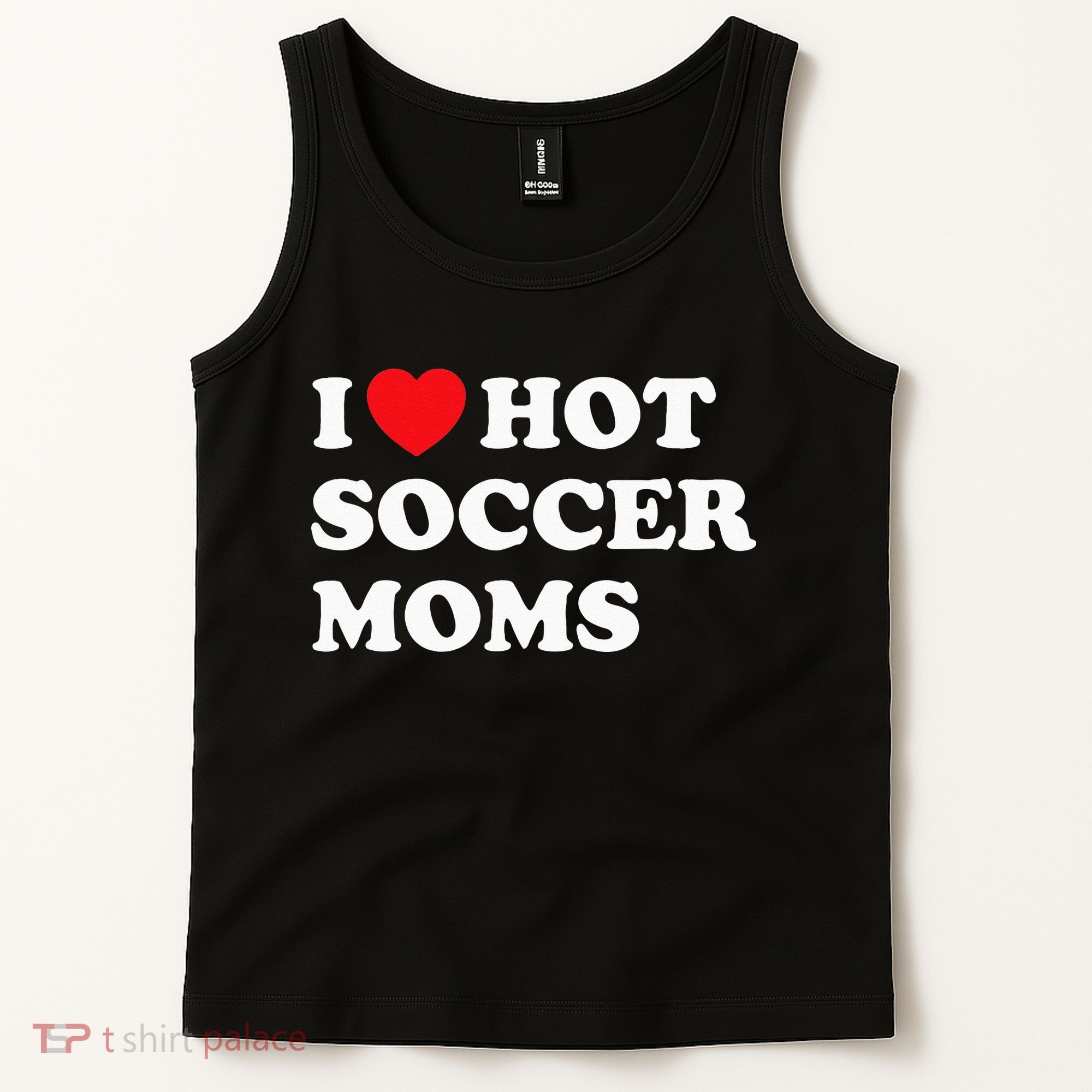 Funny Soccer I Love Hot Soccer Moms Tank Top