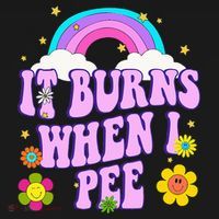 Funny Sarcastic Ironic It Burns When I Pee Inappropriate Apron thumb 3