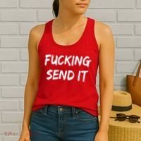 F!king Sent It Women's Tank Top thumb 2