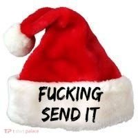 F!king Sent It Santa Hat thumb 0