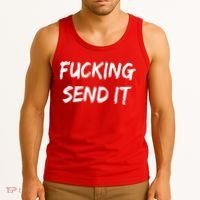 F!king Sent It Tank Top thumb 3