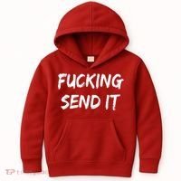 F!king Sent It Kids Hoodie thumb 0