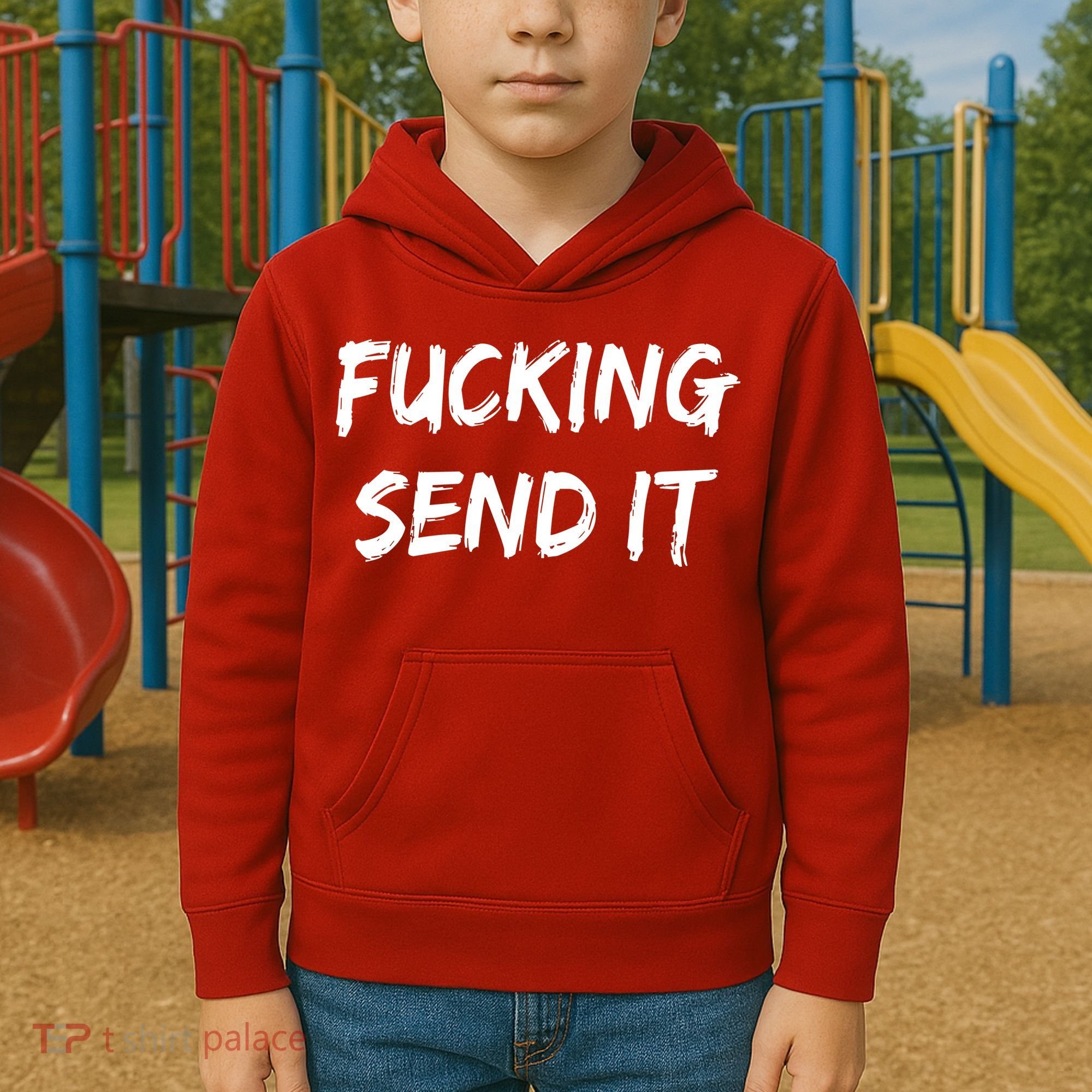 F!king Sent It Kids Hoodie