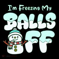 Funny Snowman I Am Freezing My Balls Off Coffee Mug thumb 5