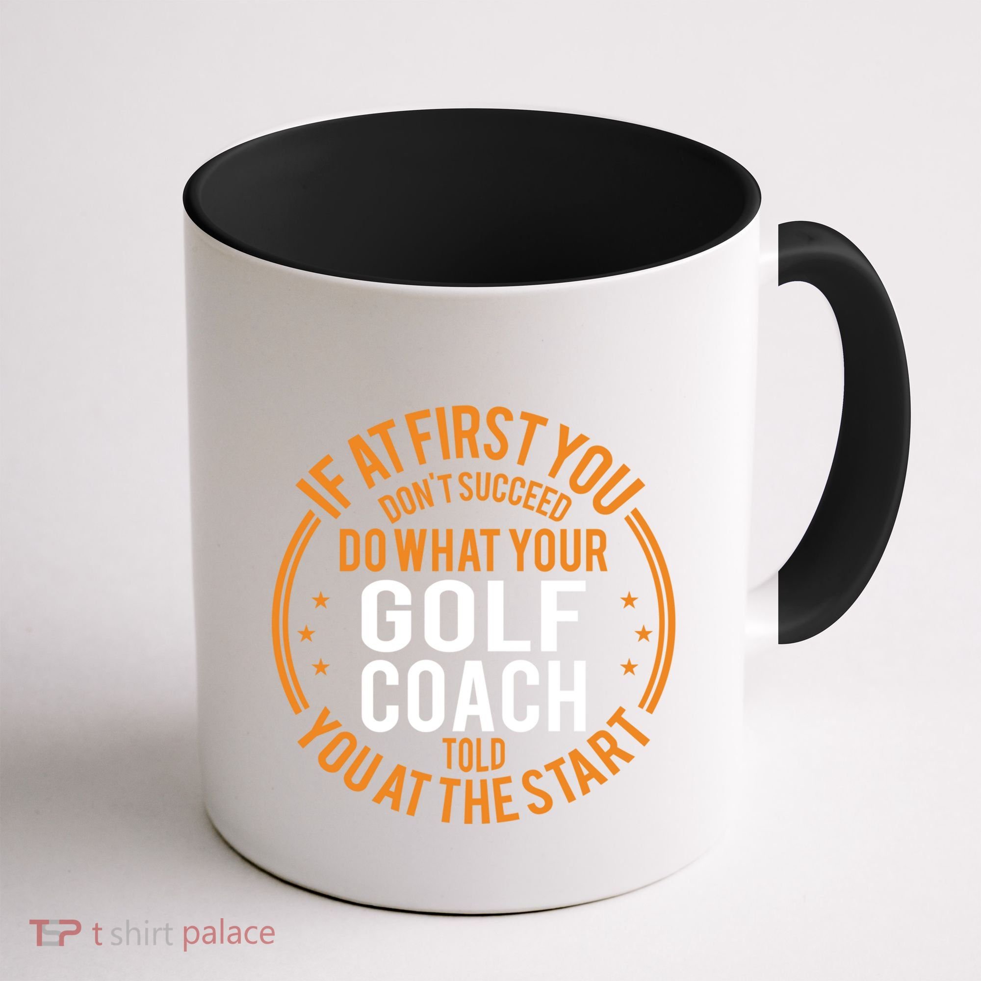 Funny Sport Instructor And Player Funny Golf Coach Gift Coffee Mug