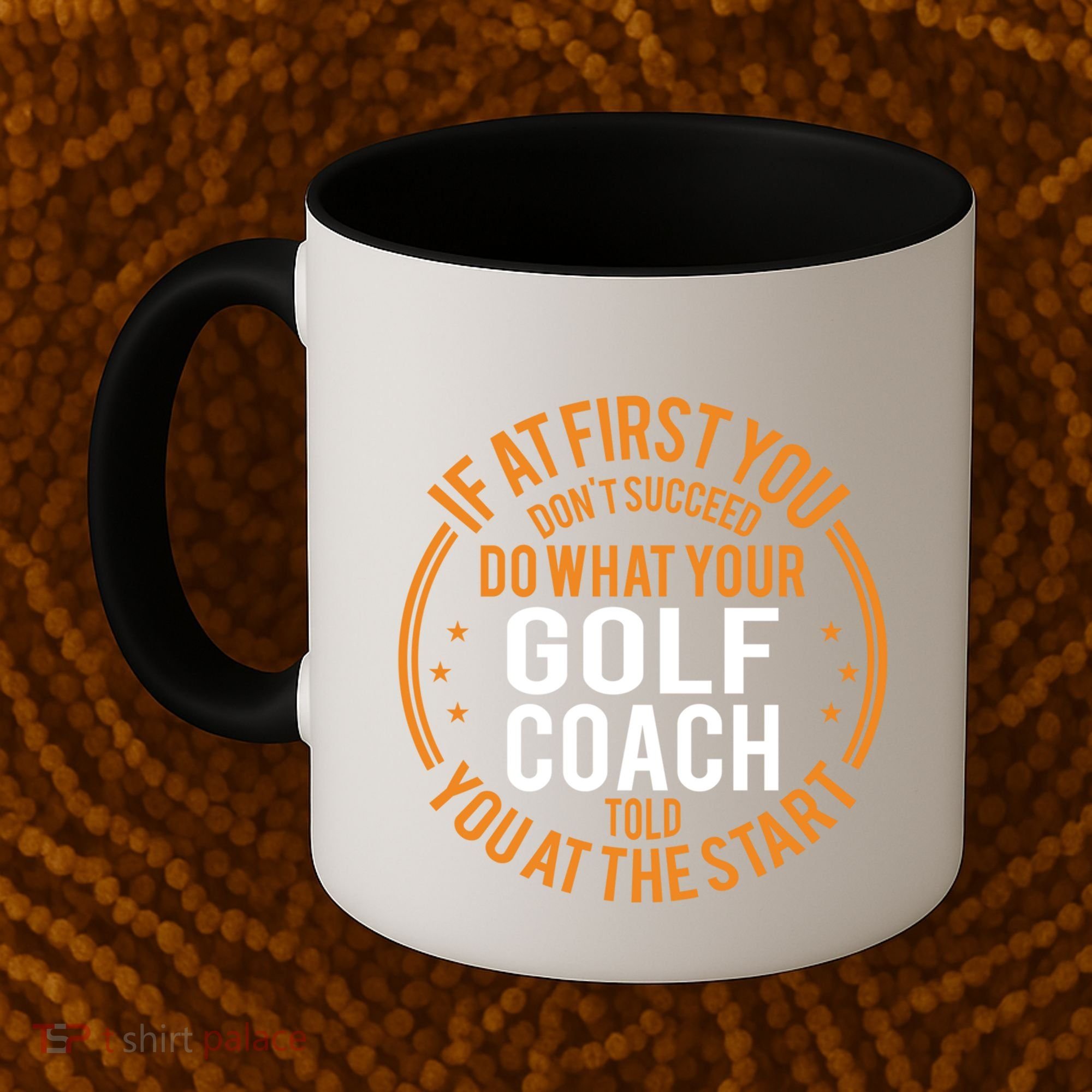 Funny Sport Instructor And Player Funny Golf Coach Gift Coffee Mug