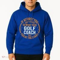 Funny Sport Instructor And Player Funny Golf Coach Gift Hoodie thumb 2