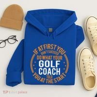 Funny Sport Instructor And Player Funny Golf Coach Gift Hoodie thumb 4