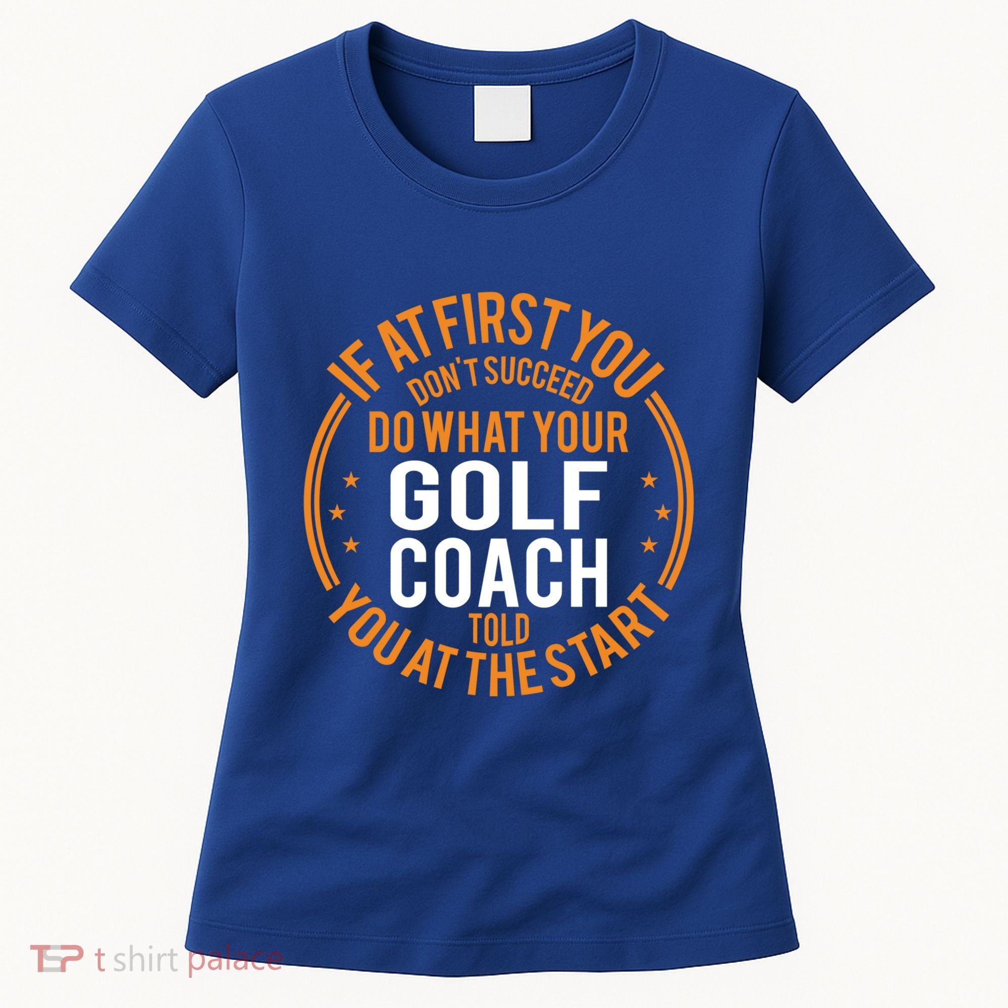 Funny Sport Instructor And Player Funny Golf Coach Gift Women's T-Shirt
