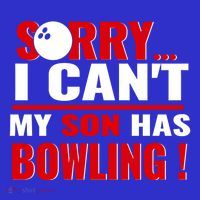 Funny Sorry I CanT My Son Has Bowling For Bowling Mom Dad Gift Visor thumb 3