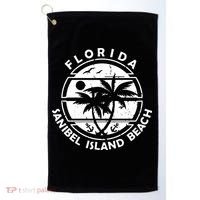 Florida Sanibel Island Beach Golf Towel thumb 0