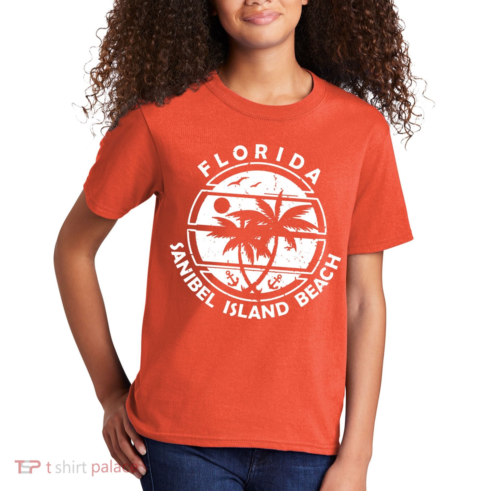 Florida Sanibel Island Beach Kids T-Shirt