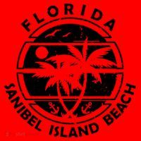 Florida Sanibel Island Beach Santa Hat thumb 1