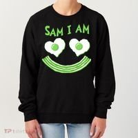 Funny Sam I Am Reading Fan Book Lover Women's Sweatshirt thumb 0