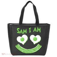 Funny Sam I Am Reading Fan Book Lover Tote Bag thumb 0