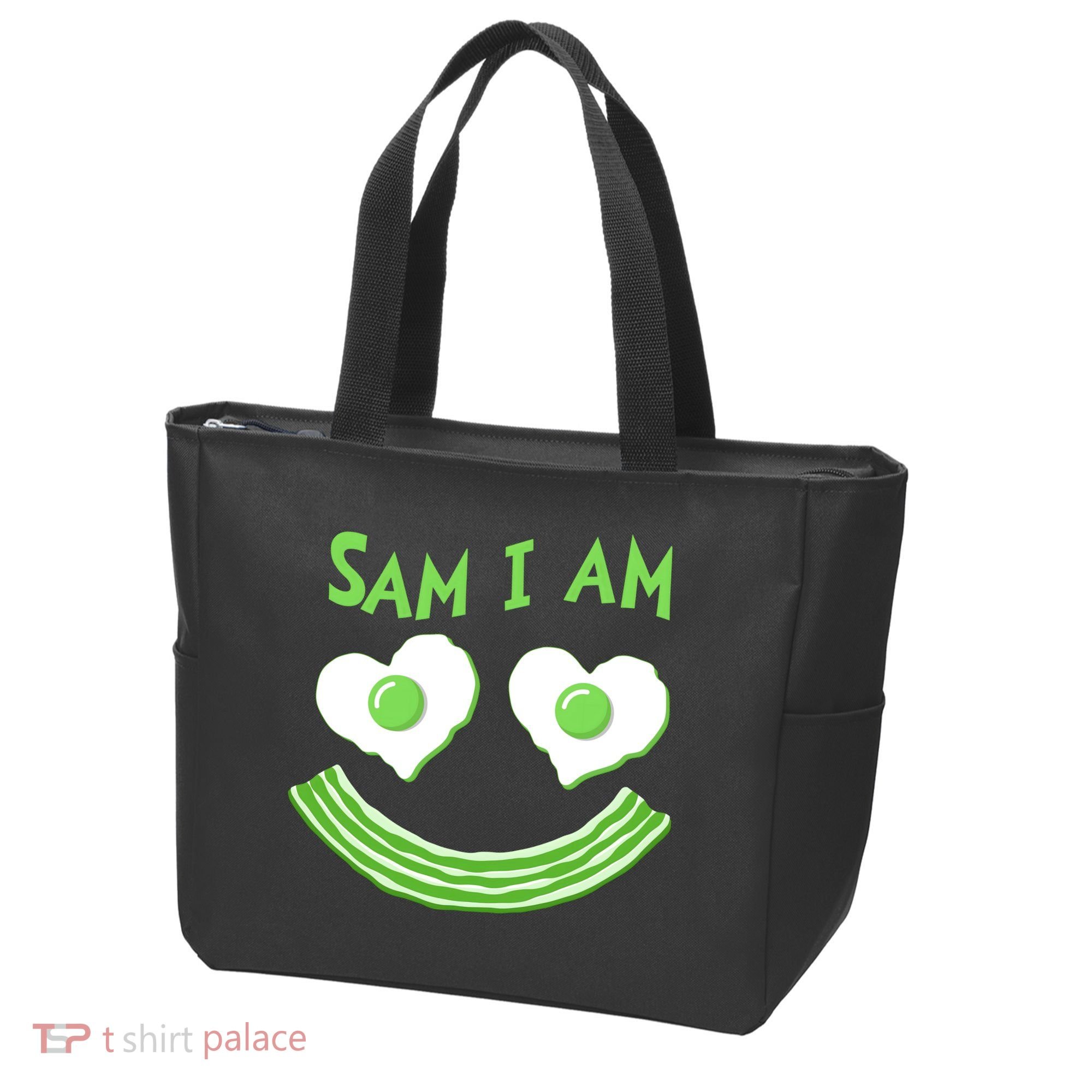 Funny Sam I Am Reading Fan Book Lover Tote Bag