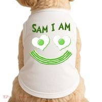 Funny Sam I Am Reading Fan Book Lover Doggie Tank thumb 0