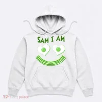 Funny Sam I Am Reading Fan Book Lover Hoodie thumb 0
