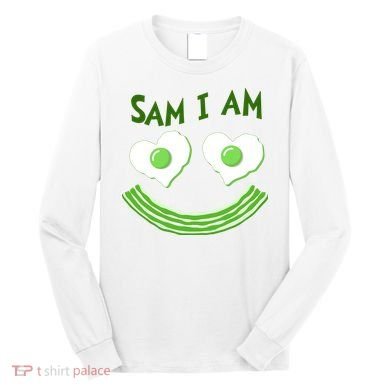 Funny Sam I Am Reading Fan Book Lover Long Sleeve Shirt