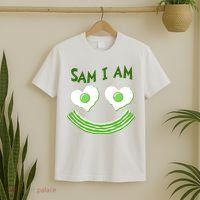 Funny Sam I Am Reading Fan Book Lover T-Shirt thumb 2