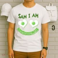 Funny Sam I Am Reading Fan Book Lover T-Shirt thumb 6