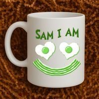 Funny Sam I Am Reading Fan Book Lover Coffee Mug thumb 2