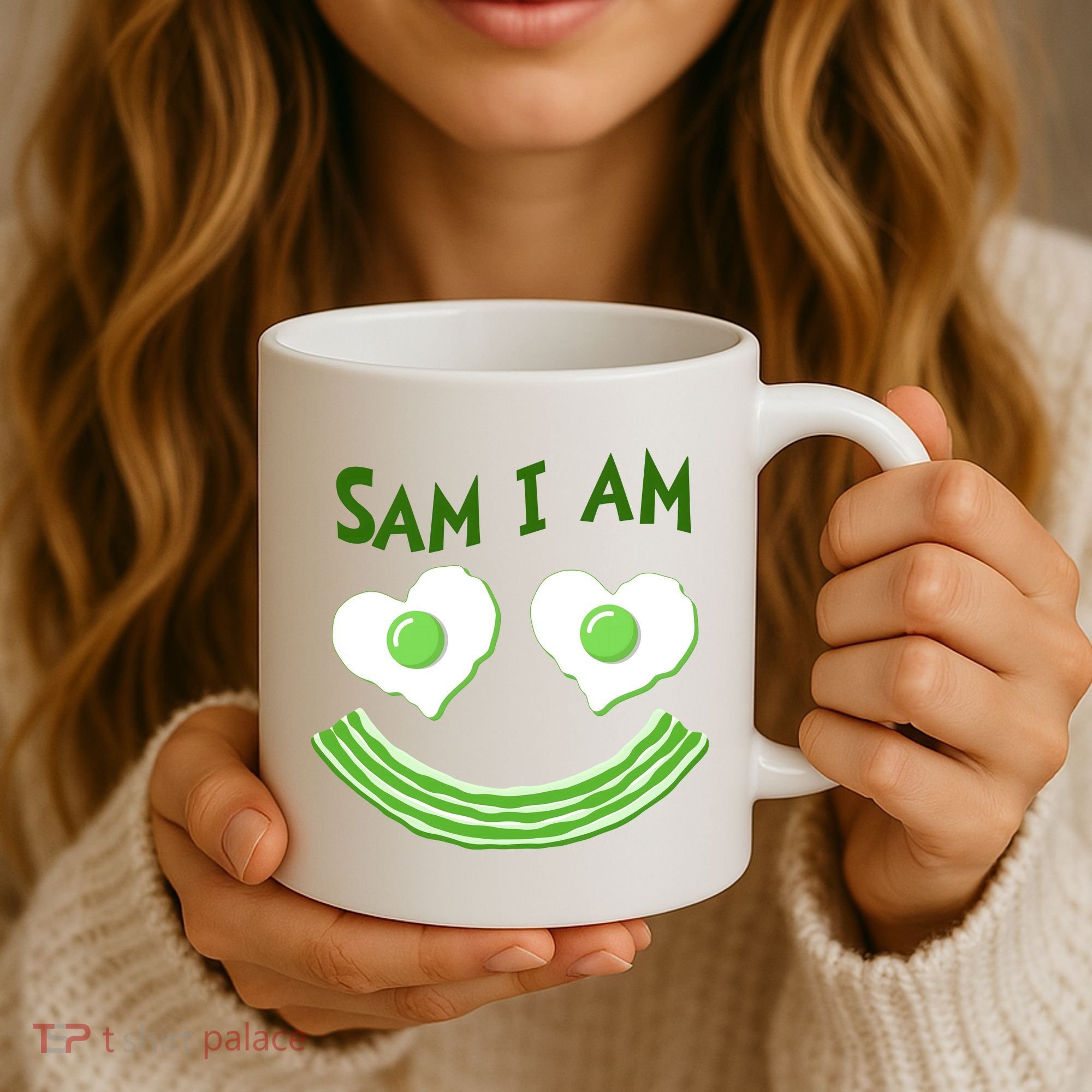 Funny Sam I Am Reading Fan Book Lover Coffee Mug