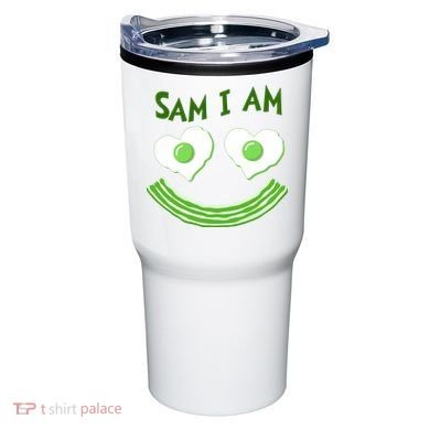 Funny Sam I Am Reading Fan Book Lover Tumbler