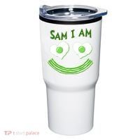 Funny Sam I Am Reading Fan Book Lover Tumbler thumb 0