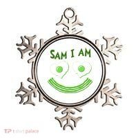 Funny Sam I Am Reading Fan Book Lover Ornament thumb 0
