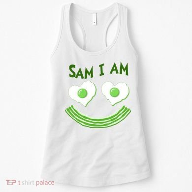 Funny Sam I Am Reading Fan Book Lover Women's Tank Top