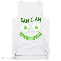 Funny Sam I Am Reading Fan Book Lover Tank Top thumb 0